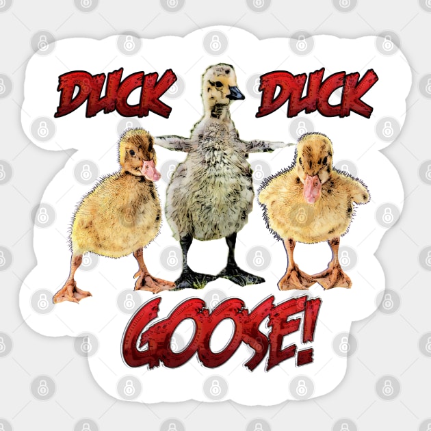 Duck, Duck, GOOSE! Sticker by ImpArtbyTorg
